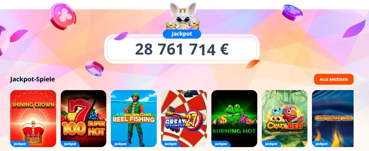 monro jackpots